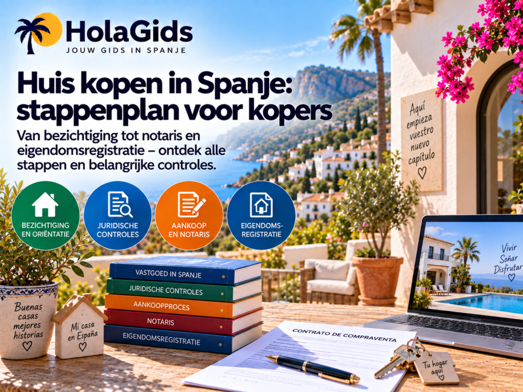 Huis kopen in Spanje: stappenplan voor kopers