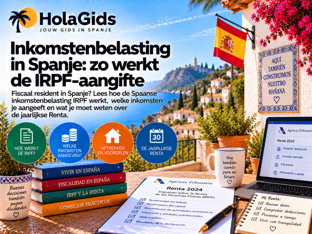 Inkomstenbelasting in Spanje: zo werkt de IRPF-aangifte