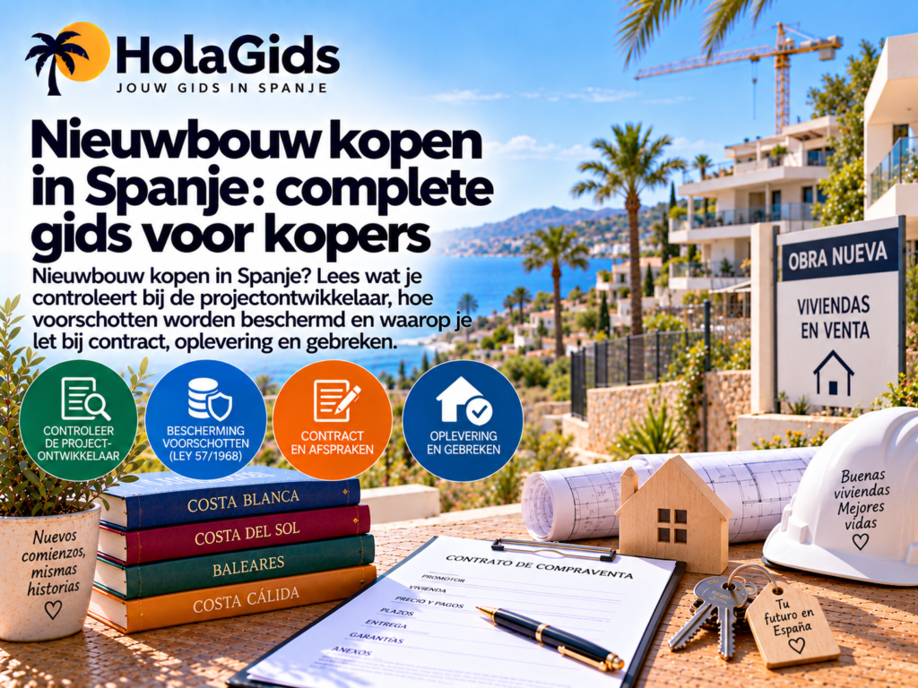 Nieuwbouw kopen in Spanje: complete gids voor kopers