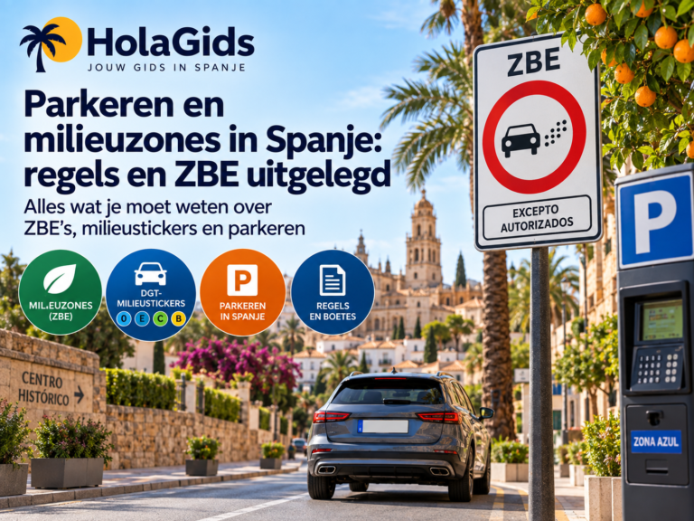 Parkeren en milieuzones in Spanje
