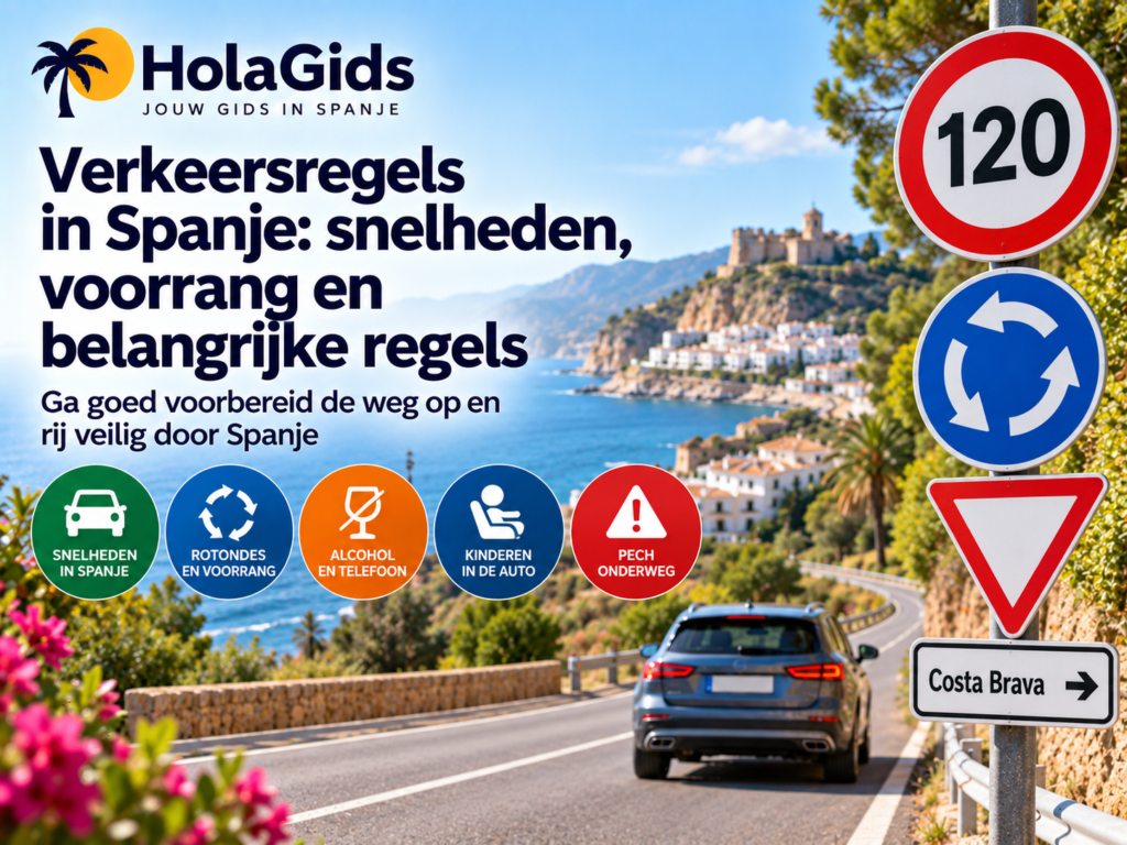 Verkeersregels in Spanje: snelheden, voorrang en belangrijke regels